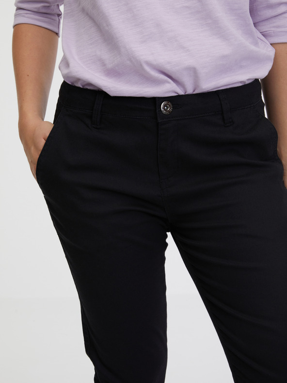 Sam 73 Černé dámské kalhoty SAM 73 Alma