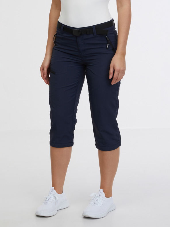 Sam 73 Tmavě modré dámské kalhoty s odepínacími nohavicemi SAM 73 Flor