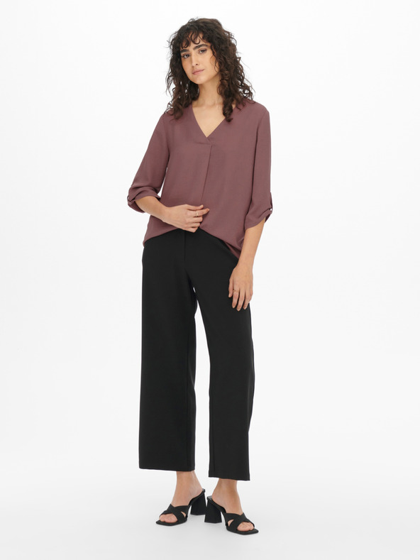 Jacqueline de Yong Tmavě růžová dámská halenka JDY Divya