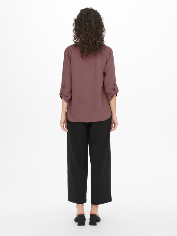 Jacqueline de Yong Tmavě růžová dámská halenka JDY Divya