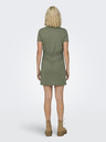 Jacqueline de Yong Khaki dámské šaty JDY Dalila
