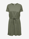 Jacqueline de Yong Khaki dámské šaty JDY Dalila