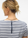 Vero Moda Modro-bílé dámské pruhované šaty Vero Moda Abby