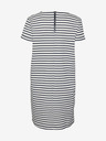 Vero Moda Modro-bílé dámské pruhované šaty Vero Moda Abby