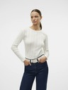 Vero Moda Bílé dámské tričko Vero Moda Lisa
