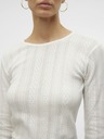 Vero Moda Bílé dámské tričko Vero Moda Lisa