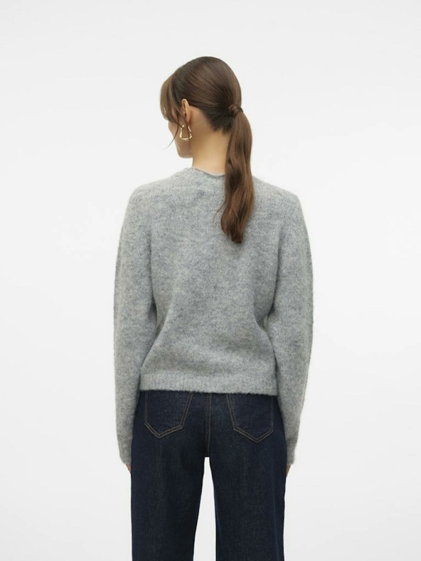 Vero Moda Světle šedý dámský svetr Vero Moda Novah