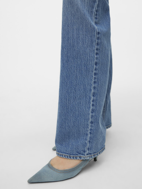 Vero Moda Modré dámské rovné džíny Vero Moda Tessa