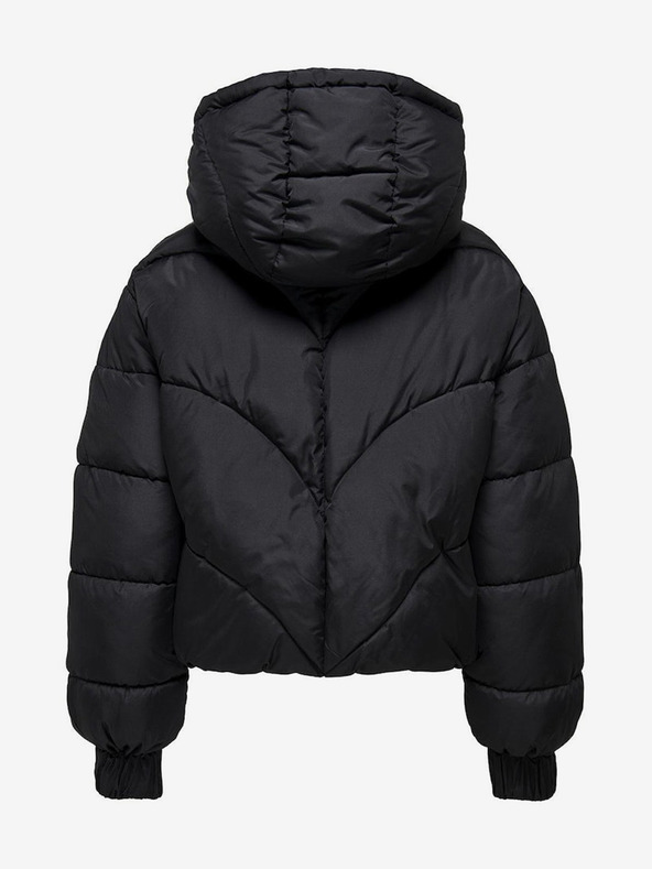 Jacqueline de Yong Černá dámská prošívaná vesta JDY New Destiny