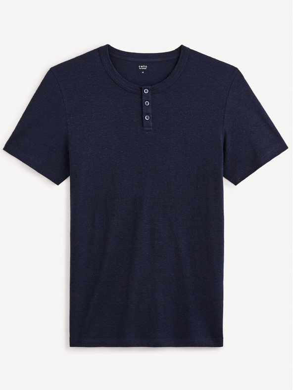 Celio Pánské tričko s knoflíky Celio Geliney