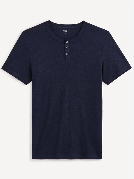 Celio Pánské tričko s knoflíky Celio Geliney