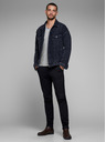 Jack & Jones Světle šedé žíhané basic tričko Jack & Jones Basic