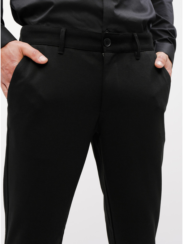ONLY & SONS Černé anti fit kalhoty ONLY & SONS Mark