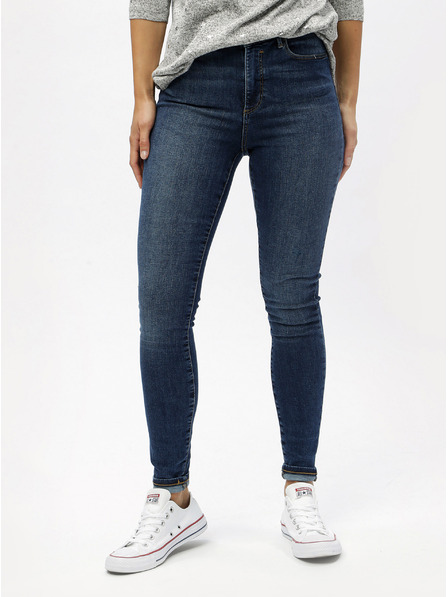 Vero Moda Modré skinny džíny VERO MODA Sophia