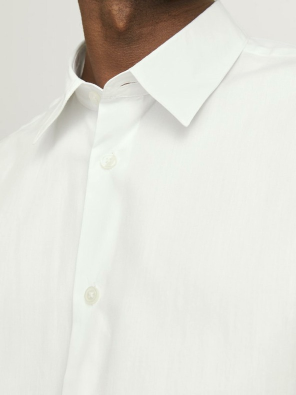 Jack & Jones Bílá pánská košile Jack & Jones Bushwick