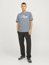 Jack & Jones Šedé pánské tričko Jack & Jones