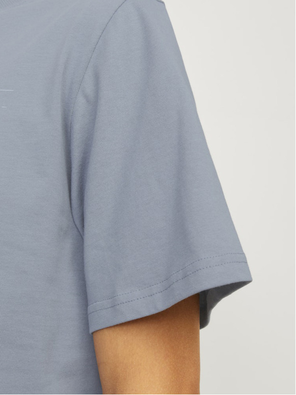 Jack & Jones Šedé pánské tričko Jack & Jones