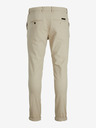Jack & Jones Béžové pánské chino kalhoty Jack & Jones Marco