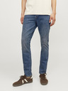 Jack & Jones Modré pánské slim fit džíny Jack & Jones Glenn