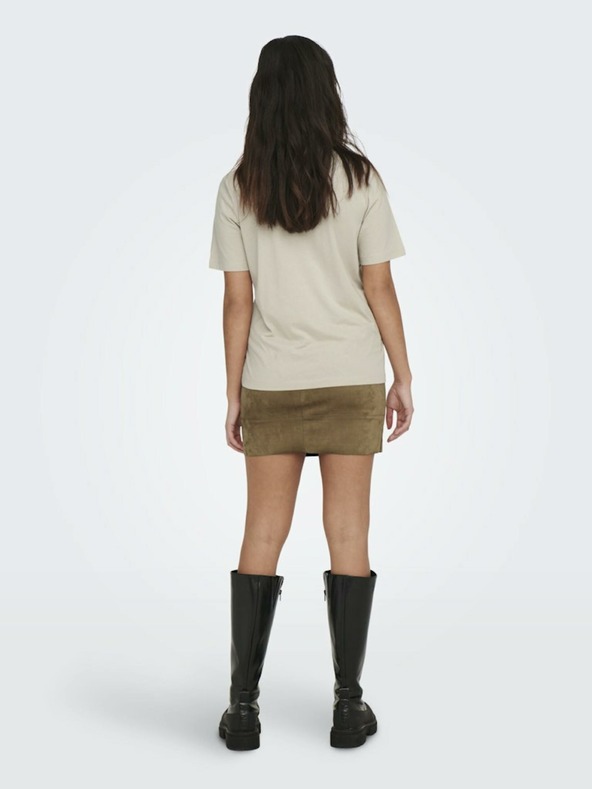 ONLY Béžové dámské tričko ONLY Only