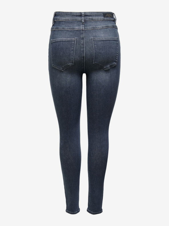 ONLY Tmavě modré dámské skinny džíny ONLY Mila