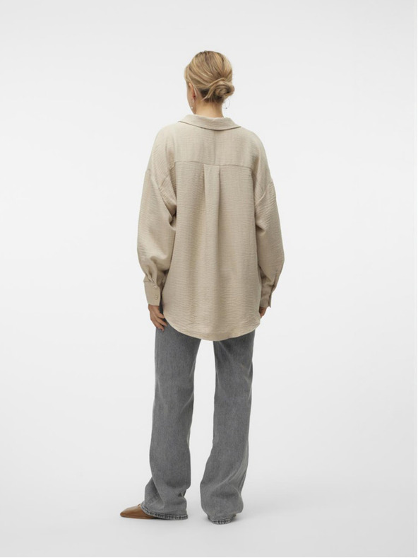 Vero Moda Béžová dámská košile Vero Moda Melaney