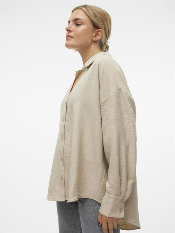 Vero Moda Béžová dámská košile Vero Moda Melaney