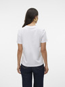 Vero Moda Bílé dámské tričko Vero Moda Paulina