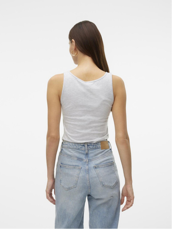 Vero Moda Světle šedé dámské tílko Vero Moda Lulu
