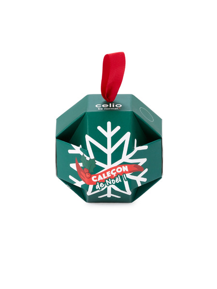 Celio Dárkové balení trenýrek Snowflake Celio