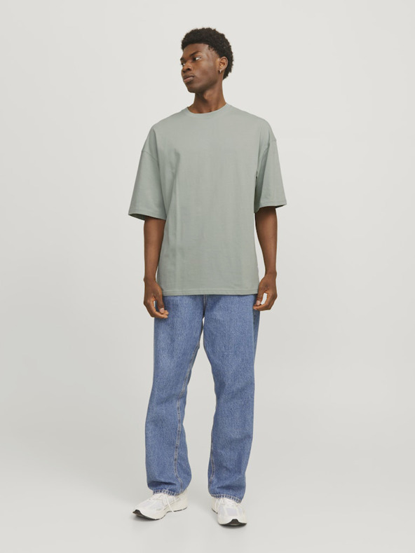 Jack & Jones Světle zelené pánské tričko Jack & Jones Charge
