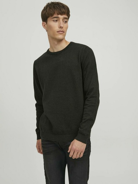 Jack & Jones Tmavě zelený pánský svetr Jack & Jones
