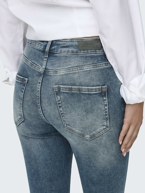 ONLY Modré dámské skinny džíny ONLY Blush