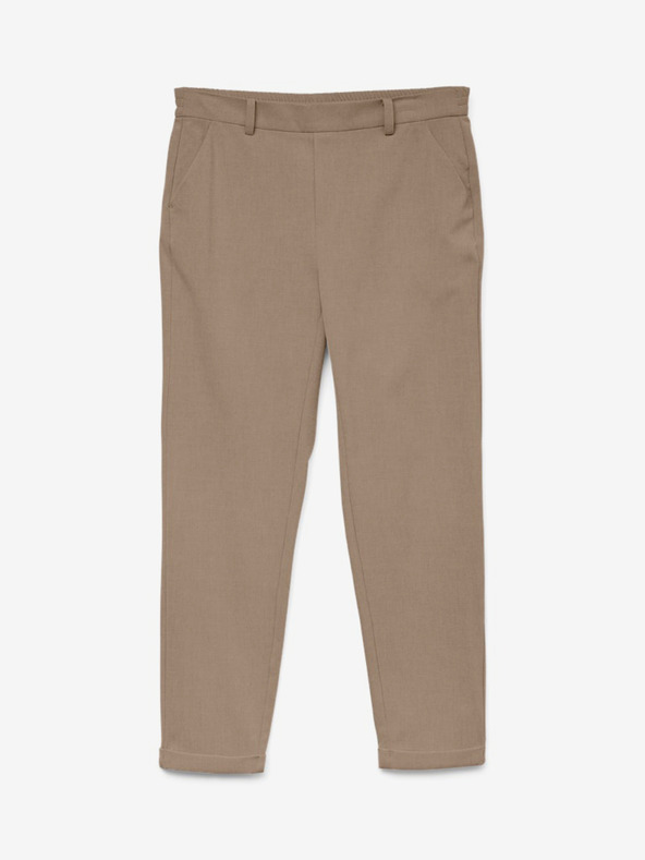 Vero Moda Hnědé dámské kalhoty Vero Moda Maya