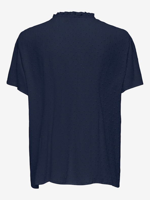 Jacqueline de Yong Tmavě modrá dámská halenka JDY