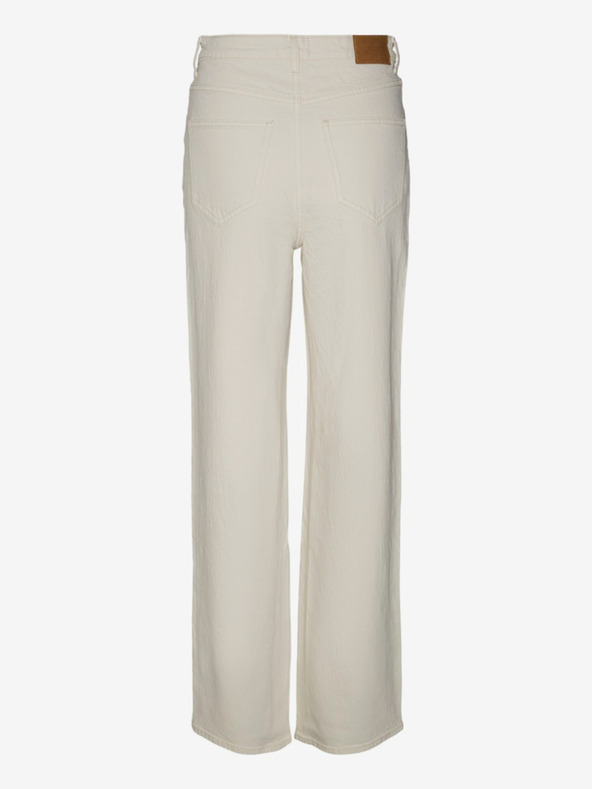 Vero Moda Krémové dámské džíny Vero Moda Tessa