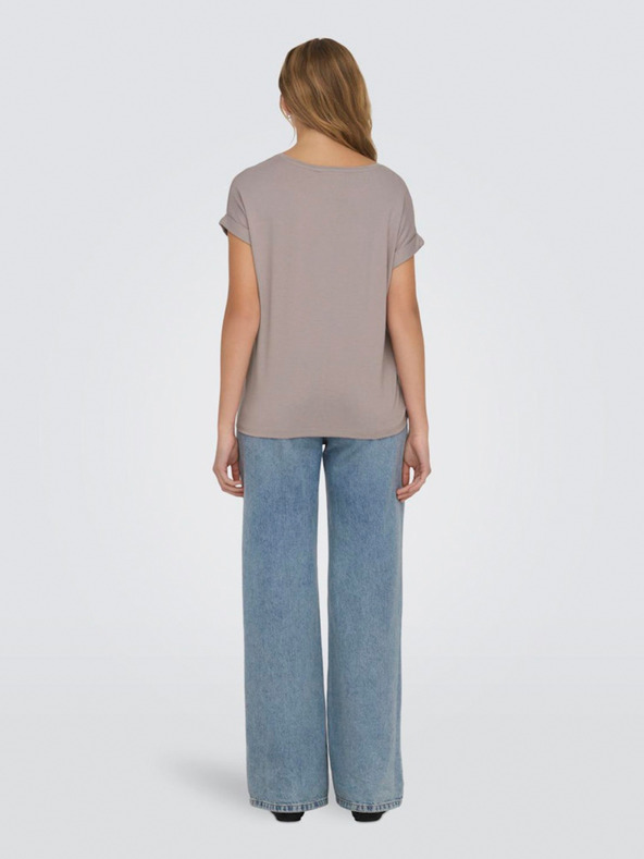 ONLY Světle růžové dámské tričko ONLY