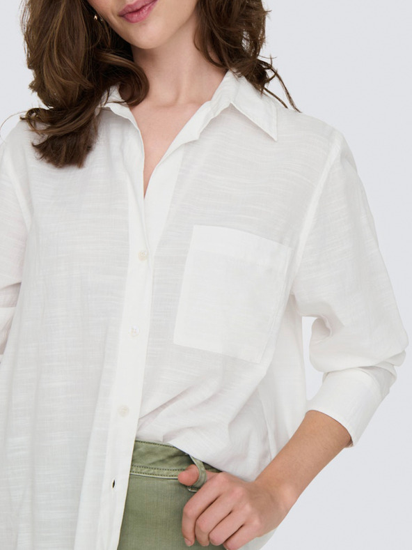 ONLY Bílá dámská košile ONLY