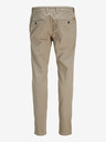 Jack & Jones Béžové pánské chino kalhoty Jack & Jones PSTMARCO