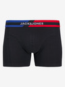 Jack & Jones Sada tří pánských boxerek v modré, šedé a černé barvě Jack & Jones