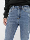 ONLY Modré zkrácené skinny fit džíny ONLY Mila