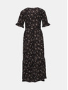 Miss Selfridge Černé vzorované maxi šaty Miss Selfridge