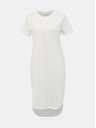 Jacqueline de Yong Bílé mikinové basic šaty JDY Ivy