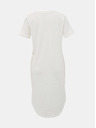 Jacqueline de Yong Bílé mikinové basic šaty JDY Ivy