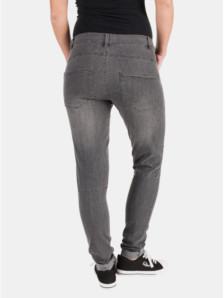 Sam 73 Tmavě šedé dámské slim fit džíny SAM 73