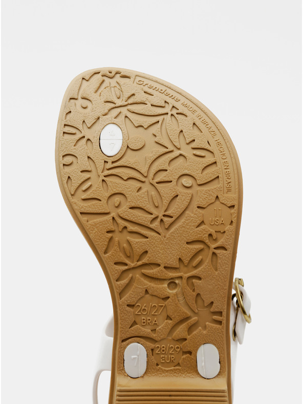 Grendha Bílé holčičí sandály Grendha