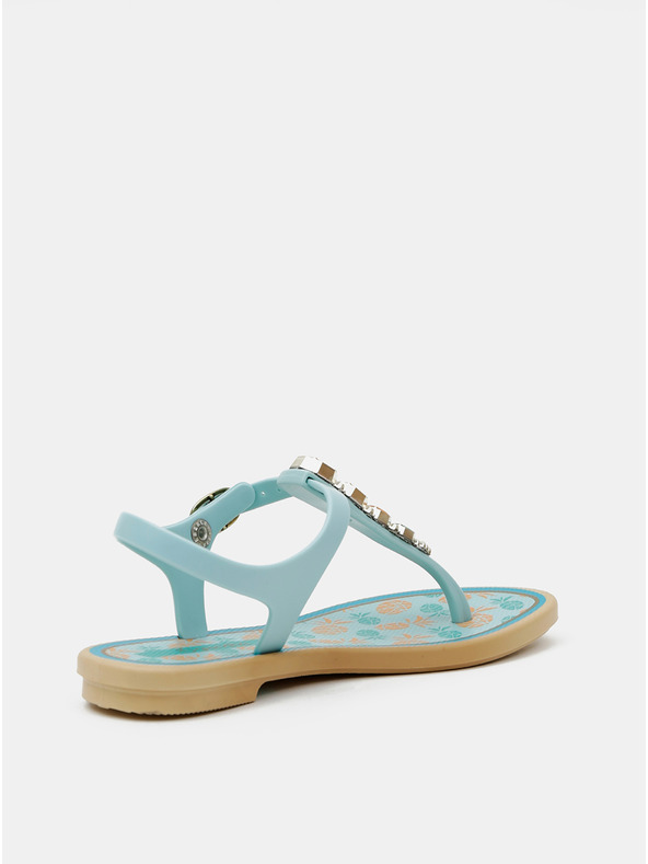 Grendha Modré holčičí sandály Grendha