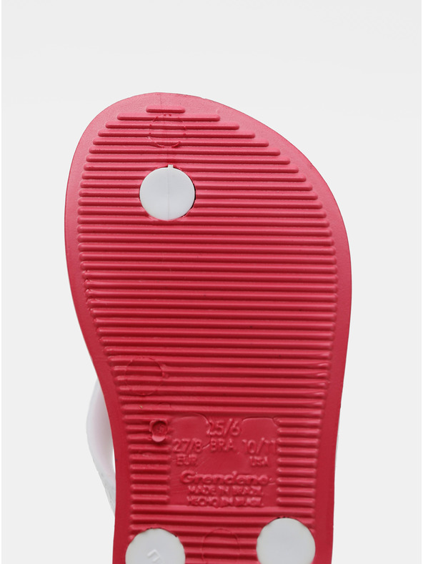 Ipanema Růžovo-bílé holčičí žabky Ipanema