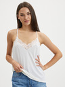 Vero Moda Bílý top s krajkou VERO MODA Ana