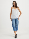 Vero Moda Bílý top s krajkou VERO MODA Ana
